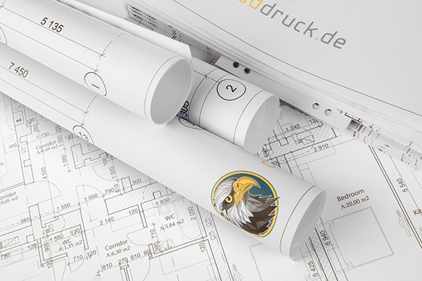 Druck auf 120 g Papier