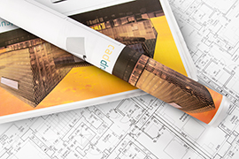 Laminierter CAD-Plot in Wunschgröße