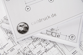 CAD-Plot s/w mit Heftrand (DIN 824-A)